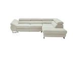 Hom`in Ecksofa , Creme , Textil , Ottomane rechts, L-Form , 280x235 cm , Fußauswahl, Stoffauswahl, Liegefunktion, seitenverkehrt erhältlich, Rücken echt , Wohnzimmer, Sofas & Couches, Wohnlandschaften, Ecksofas mit Schlaffunktion