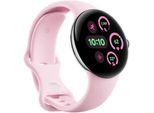 Smartwatch GOOGLE "Pixel Watch 3 41mm WIFI", rosa (rose quartz, polished silber), Smartwatches