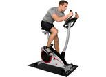 Ergometer CHRISTOPEIT SPORT "AL 2" Gr. 1, silber (silberfarben), Fahrradtrainer, ohne Unterlegmatte, Schwungmasse ca. 9 kg, 24 Widerstandsstufen, B:59cm H:134cm L:96cm