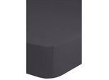 Mid.you Spannleintuch , Anthrazit , Textil , 180x220 cm , Oeko-Tex® Standard 100 , Rundumgummi, bügelleicht, spielend leicht zu überziehen , Heimtextilien, Bettwäsche & Leintücher, Leintücher, Spannleintücher