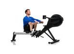 Rudergerät FINNLO BY HAMMER "Ergometer Rower Aquon Evolution", silber (schwarz, silberfarben), RudergeräteB:50cm H:107cm L:240cm, Rudermaschine, B:50cm H:107cm L:240cm