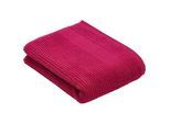 Vossen Duschtuch , Rot , Textil , Uni , 67x140 cm , ISO 9001, Fkt, Made in Austria, Oeko-Tex® Standard 100 , Heimtextilien, Badtextilien, Duschtücher
