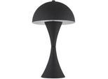 Globo Tischleuchte , Schwarz , Metall , 36.1 cm , Ce , Wippschalter , Lampen & Leuchten, Leuchtenserien