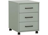 Schildmeyer Rollcontainer »Ruby, Breite 40 cm«, Mit Stifteinsatz, Metallbeschläge, feststellbare Möbelrollen