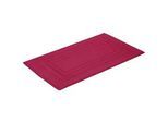 Vossen Badematte , Rot, Pink , Textil , Uni , 60x100 cm , Made in Austria, Oeko-Tex® Standard 100 , für Fußbodenheizung geeignet , Heimtextilien, Badtextilien, Badematten