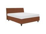 RUF Betten Boxspringbett , Orange , Textil , H3 , 200x200 cm , Blauer Engel, Goldenes M, Made in Germany, Oeko-Tex® Standard 100 , gepolstertes Kopfteil, Stoffauswahl, in verschiedenen Größen erhältlich, Matratze in verschiedenen Härtegraden erhältlich, Matratzenauswahl, Topperauswahl , Schlafzimmer, Betten, Boxspringbetten