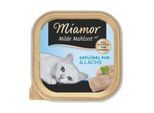Miamor Milde Mahlzeit Geflügel pur und Lachs 16x100 g