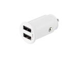 Deltaco USB car charger 2x USB-A 2.4 A total 12