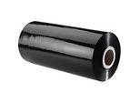 Maschinenstretchfolie, Stärke 23 µ, beidseitige leichte Haftung, L 1500 lfm x B 500 mm, schwarz, 1 Rolle