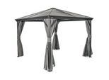Xxxl Pavillon , Metall , 298x261x298 cm , wetterfest, wetterbeständig, rostfrei , Sonnenschutz, Pavillons