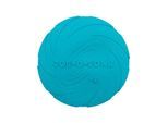 Trixie Dog Disc Frisbee Natural Rubber Blue 18cm