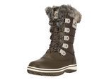 Stiefel MOLS "Enfield", Damen, Gr. 39, braun, Polyurethane, Synthetik, Schuhe Stiefel, mit modischem Kunstfell-Besatz