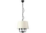 Xxxl Pendelleuchte , Schwarz, Goldfarben , Metall , 37.5x110x37.5 cm , RoHS, Europäischer Sicherheitsstandard , einfach zu transportieren , Lampen & Leuchten, Leuchtenserien