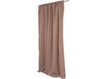 Xxxl Lärmschutzvorhang , Braun , Textil , 145x260 cm , Textiles Vertrauen - Oeko-Tex®, Reach, Made in Eu , Lärmschutz , Heimtextilien, Vorhänge, Fertigvorhänge, Lärmschutzvorhänge