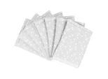 Babybay Nestchen Ultrafresh Pique , Weiß, Grau , Textil , Stern , Füllung: Polyester , 22x27x1.20 cm , Textiles Vertrauen - Oeko-Tex®, Oeko-Tex® Standard 100 , Schlafen, Babybettausstattung, Babynestchen & Nestchenschlangen