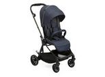 Chicco Buggy , Blau , Textil , 51x99-109x78 cm , Fußstütze abklappbar, kugelgelagerte Räder, Einhand-Faltmechanismus , Baby on Tour, Kinderwagen, Buggys