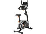 Heimtrainer NORDICTRACK "GX 4.4 Pro", schwarz (schwarz silber), Fahrradtrainer, ohne Unterlegmatte, B:58cm H:107cm L:156cm