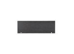 Schreibtisch-Set desktopz Standfuss Farbe: anthrazit, Größe: 150x50x2,5cm