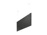 baffel-Set - Deckenträger Farbe: anthrazit, Größe: 100x50x2,5cm