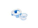 Chipolino Toilettentrainer 2 in 1 Viaggio faltbar Tragetasche ergonomische Form blau