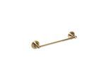 Brillantbad BETRO BRONZE Handtuchhalter Messing Bronze 365x65x65 mm für Bad & Küche >> zum Bohren