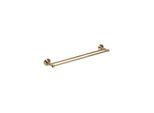 Brillantbad BETRO BRONZE Doppelhandtuchhalter Messing Bronze 665x65x120 mm für Bad & Küche >> zum Bohren