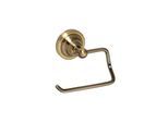 Brillantbad BETRO BRONZE Papierrollenhalter ohne Deckel Messing Bronze 135x100x90 mm für Bad & WC >> zum Bohren