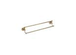 Brillantbad BETRO BRONZE Doppelhandtuchhalter Messing Bronze 665x125x115 mm für Bad & Küche >> zum Bohren