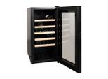 Kibernetik Weinkühlschrank »1 Zone Schwarz, Rechts«, für 41 St. Standardflaschen á 075l