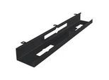 Kabelkanal f. Schreibtisch ca. 80x13x7 cm Schwarz