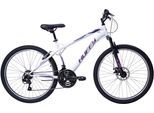 Mountainbike HUFFY Gr. 45, weiß, Fahrräder, Kinder, 45cm, 26 Zoll (66,04cm) hinten: 26 Zoll (66,04cm)