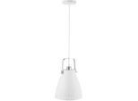 Boxxx Hängeleuchte , Weiß , Metall , Uni , bauchig , 120 cm , Lampen & Leuchten, Innenbeleuchtung, Hängeleuchten, Pendelleuchten