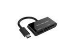 Gembird Card reader Compact USB Type-C SDXC combo card