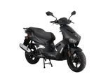 Alpha Motors Mofaroller Mustang FI 50 ccm 25 kmh EURO 5 mattschwarz