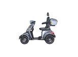 GreenStreet Elektromobil E-Mover Deluxe 1000 W 20 km/h dunkelgrau inkl. Topcase