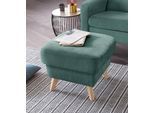 exxpo - sofa fashion Hocker »Nappa mit praktischem Staufach unter der Sitzfläche«