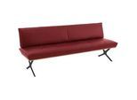 Koinor Sitzbank , Rot, Schwarz, Nussbaumfarben , Holz, Textil , Nussbaum , furniert, massiv , 214x88x66 cm , Goldenes M, Dgm , Fußauswahl, Lederauswahl, Stoffauswahl, Typenauswahl, mit Rückenlehne, in verschiedenen Größen erhältlich , Esszimmer, Bänke, Sitzbänke