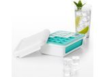 OXO Good Grips Eiswürfelform, auslaufsicher, Deckel, für kleine Eiswürfel