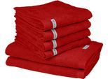 ROSS Handtuch Set »Sinfonie«, Set, 6 tlg., Frottier, beinhaltet: Handtücher und Badetücher