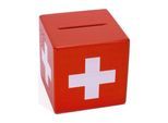 Spardose »Schweiz«, (1 tlg.), Holzart: Linde (Schweiz)