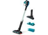PHILIPS Nass-Trocken-Akkusauger "FC6728/01 SpeedPro Aqua", blau (blau, grau), B:37cm H:17cm T:77,2cm, Akkusauger, mit 50 Minuten Akkulaufzeit, Wischfunktion und 180-Saugdüse, Topseller