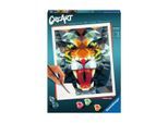 Ravensburger Malen nach Zahlen »MnZ Serie C Polygon Tiger«