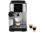 DE'LONGHI Kaffeevollautomat "Magnifica Start Milk ECAM220.80.SB", schwarz, B:24cm H:35cm T:44cm, Kaffeevollautomaten, intuitives Bedienfeld mit Soft-Touch-Symbolen, silber-schwarz, Topseller