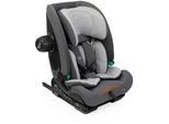 Chicco Kinderautositz , Hellgrau, Dunkelgrau , Textil , 44x62x44 cm , 5-Punkt-Gurtsystem, abnehmbarer und waschbarer Bezug, höhenverstellbare Kopfstütze, optimaler Aufprallschutz, Isofix-Befestigung , Baby on Tour, Kindersitze, Kindersitze 9-36kg