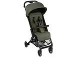 ABC Design Buggy , Dunkelgrün , Metall , 51x107x81 cm , EN 1888 , Feststellbremse, Fußstütze abklappbar, Federung, kugelgelagerte Räder, 5-Punkte-Gurt, für Babyschale geeignet, Griff in Lederoptik, Transportsicherung, mit Tragegriff, Einhand-Faltmechanismus , Baby on Tour, Kinderwagen, Buggys