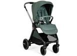 Chicco Kinderwagen , Grün , Textil , 55x82x97-106 cm , Sitz umsetzbar, Einhand-Faltmechanismus , Baby on Tour, Kinderwagen, Kombikinderwagen