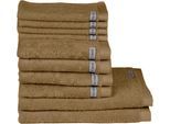 ROSS Handtuch Set »Sinfonie«, Set, 10 tlg., Frottier, beinhaltet Gästetücher, Handtücher und Badetücher
