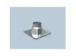 Bertrams Polyline LAS Flachdachflansch 41FL15-110VA DN 110/160, 0-15°, Edelstahl