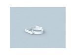 Bertrams Polyline LAS Wandbefestigung 41WB50-60 DN 60/100, starr 50 mm Wandabstand, weiß