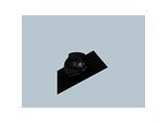 Bertrams Polyline LAS Universaldachpfanne 41PFB80S DN 80/125, schwarz, 25-45°, Kunststoff